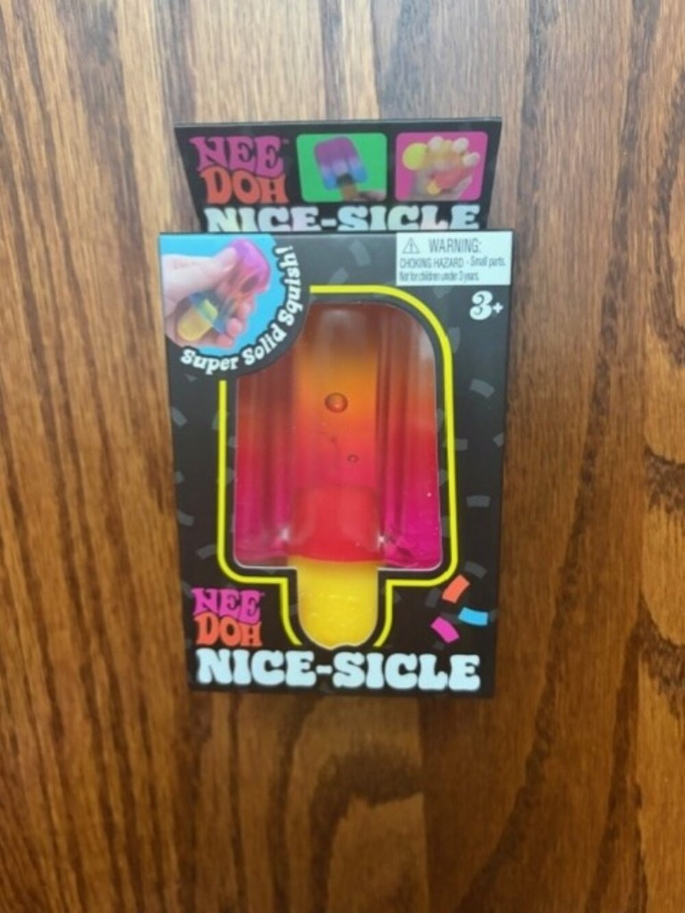 NeeDoh Nice-Sicle Squishy Fidget Sensory Stress Squeeze Toy Popsicle New